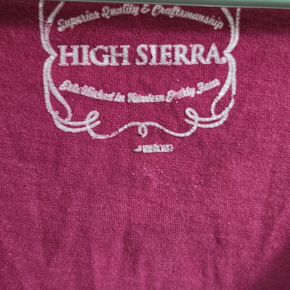 Women's Maroon Top - Picture 4 of 4